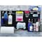 Triton Products (2) Square Hole Pegboards W/ Mounting Hardware, Epoxy 18-Gauge Steel, Black, 18" W x 36" H LB18-BK - alternate 5